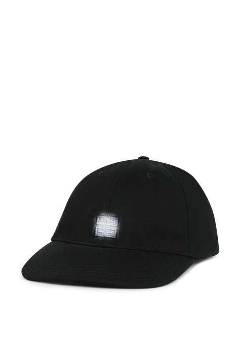 כובע מצחיה עם לוגו גרפיטי בצבע שחור GIVENCHY