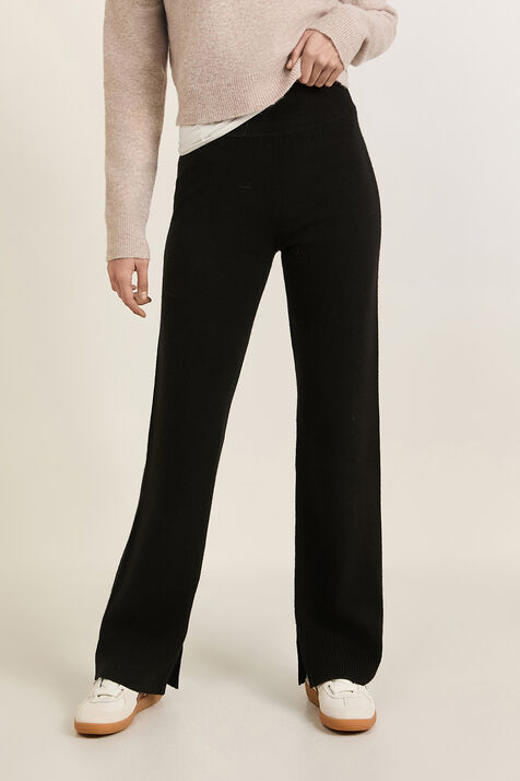Cashmere Straight Leg Pant