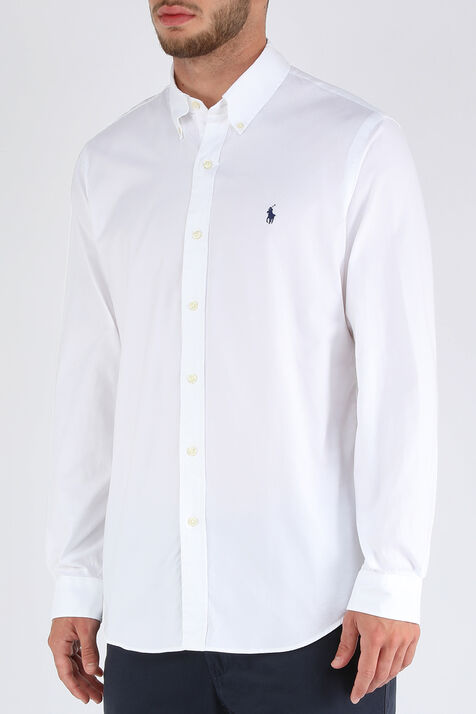 חולצה מכופתרת קלאסית מכותנה POLO RALPH LAUREN