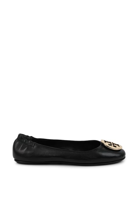 נעלי בלרינה מעור TORY BURCH