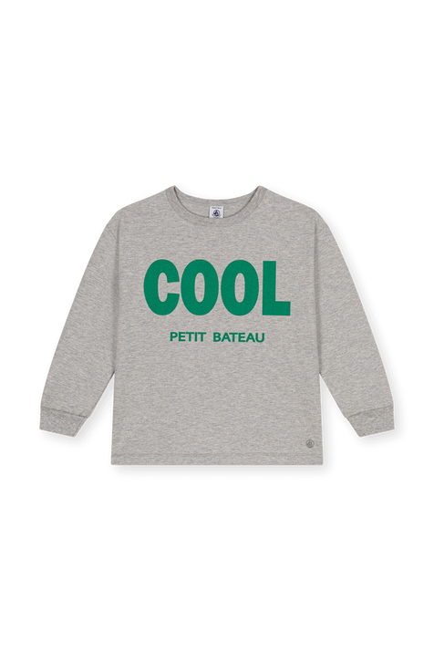 חולצת טי שרוול ארוך - גילאי 6-8 שנים PETIT BATEAU