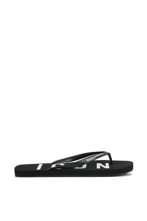 כפכפי אצבע עם לוגו DSQUARED2
