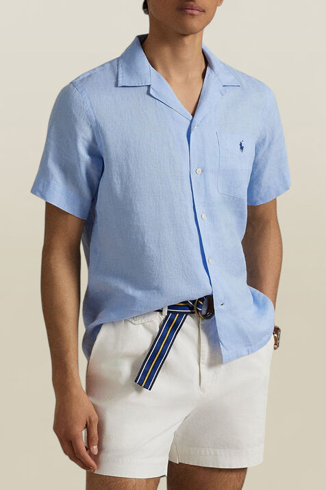 חולצת כפתורים מפשתן POLO RALPH LAUREN