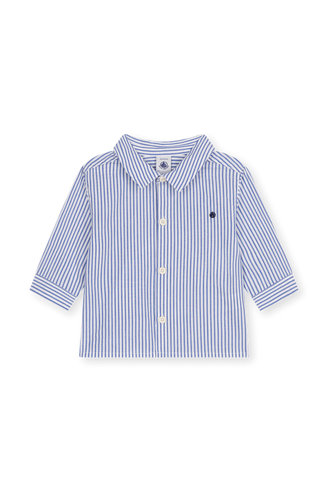 חולצה מכופתרת - גילאי 18-36 חודשים PETIT BATEAU