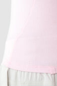תמונת תקריב דוגמן של Hold Tight Thin Strap Racerback Tank Top