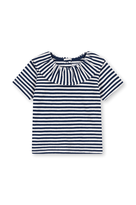 חולצה בהדפס פסים - גילאי 18-36 חודשים PETIT BATEAU