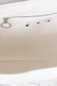 תמונת תקריב של Nylon Tote Bag in White
