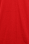 תמונה אחורית של V neck tee in Red