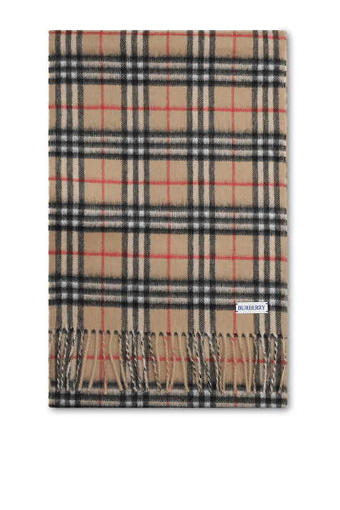 צעיף קשמיר דו צדדי BURBERRY