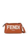 תמונה קידמית של By The Way Medium Leather Bag in Brown