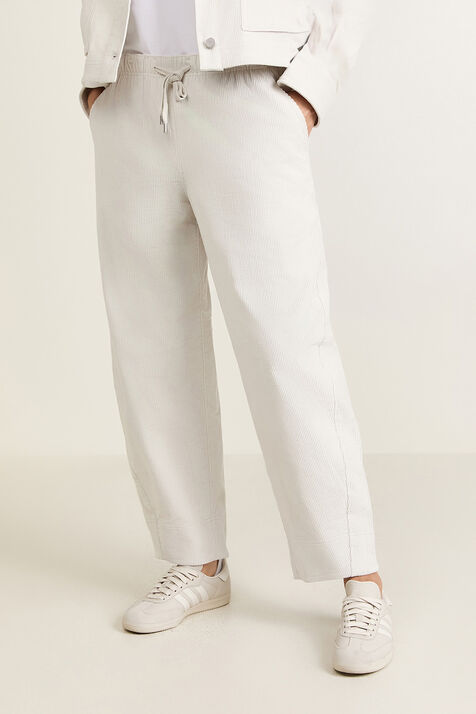 Corduroy Relaxed Mid-Rise Pull-On Pant