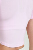 תמונת תקריב דוגמן של Hold Tight Cropped T-Shirt