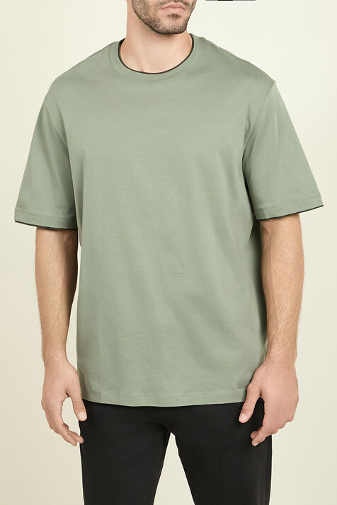 חולצת טי במראה שכבות ARMANI EXCHANGE