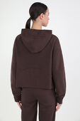 תמונת דוגמן אחורית של Scuba Oversized Half-Zip Hoodie