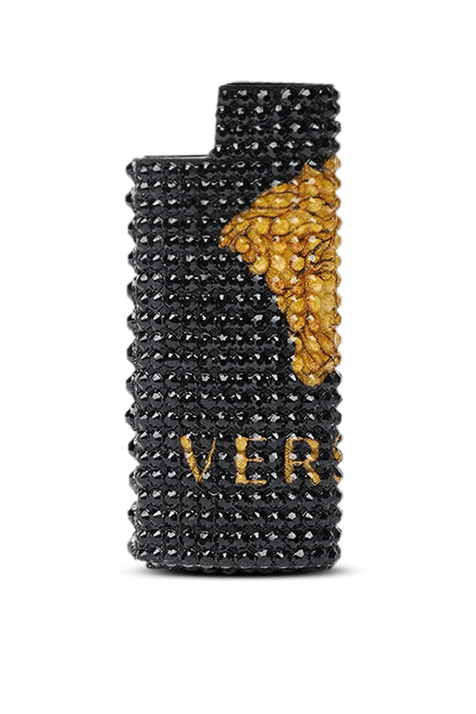 מחזיק מצית מדוזה מקריסטל VERSACE