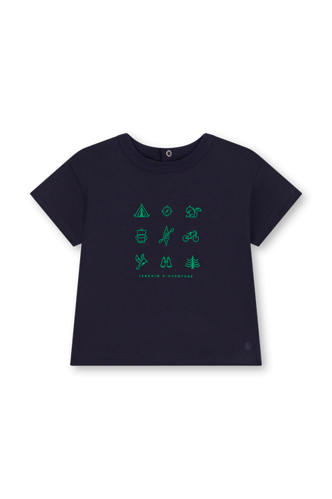 חולצת טי - גילאי 18-36 חודשים PETIT BATEAU