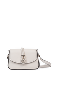 תמונה קידמית של Lea Small Logo Bag in White