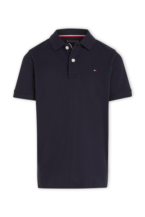 חולצת פולו קצרה - גילאי 8-14 שנים TOMMY HILFIGER KIDS