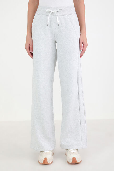 Scuba Mid-Rise Wide-Leg Pant