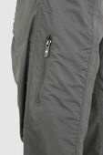 תמונת תקריב דוגמן של Front-Zip Mid-Rise Ruched Crop