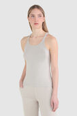 Hold Tight Thin Strap Racerback Tank Top תמונת דוגמן קידמית של Hold Tight Thin Strap Racerback Tank Top