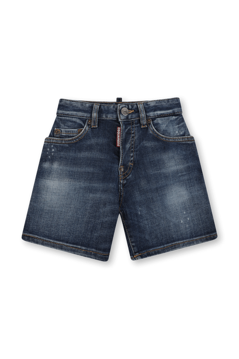 מכנסי ג'ינס ברמודה - גילאי 4-16 שנים DSQUARED2 KIDS