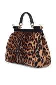 תמונה אחורית של Sicily MD Handbag in Leopard