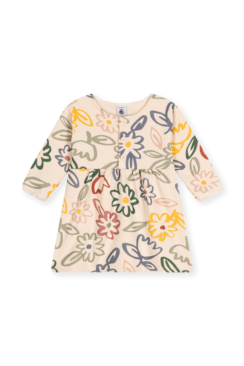 שמלה - גילאי 18-36 חודשים PETIT BATEAU