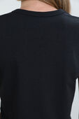 תמונת תקריב דוגמן של Classic-Fit Cotton-Blend Tee