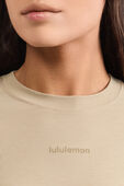 Train Natural Hand Jersey Crop LS