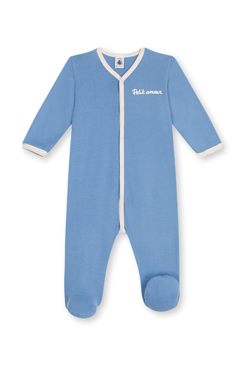 אוברול רגליות פיג'מה - גילאי 1-24 חודשים PETIT BATEAU