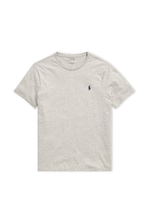 חולצת טי סלים עם לוגו רקום POLO RALPH LAUREN