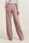 תמונת דוגמן אחורית של Softstreme Pintuck Mid-Rise Pants *REG
