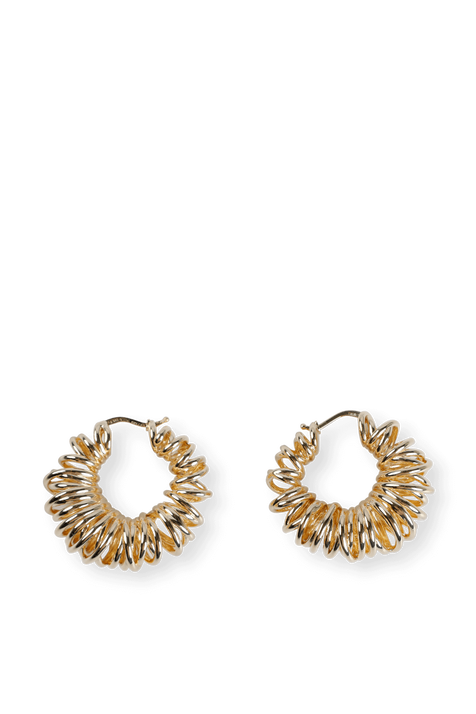Orecchini Earing in Plated Gold BOTTEGA VENETA