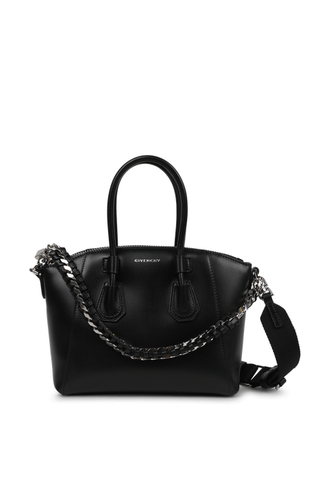 תיק מיני אנטיגונה ספורט שחור מעור GIVENCHY