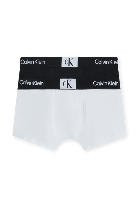 מארז שני תחתוני בוקסר - גילאי 8-16 שנים CALVIN KLEIN