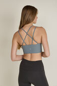 תמונת דוגמן אחורית של Like a Cloud Longline Ribbed Bra, B/C Cup