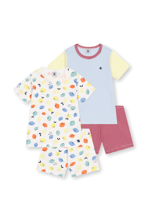 מארז שתי חליפות פיג'מה - גילאי 2-5 שנים PETIT BATEAU