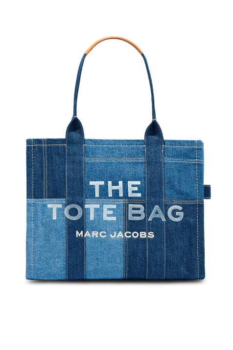 תיק נשיאה מכותנת דנים בגודל גדול MARC JACOBS