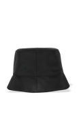 תמונה אחורית של Palm Angels X Missoni Bucket Hat Logo in Black 