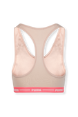 תמונה אחורית של Racer Back Top in Pink