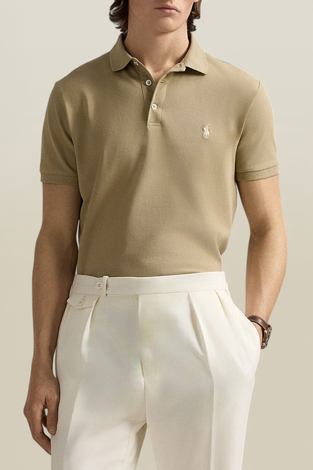 תמונת דוגמן קידמית של חולצת פולו POLO RALPH LAUREN