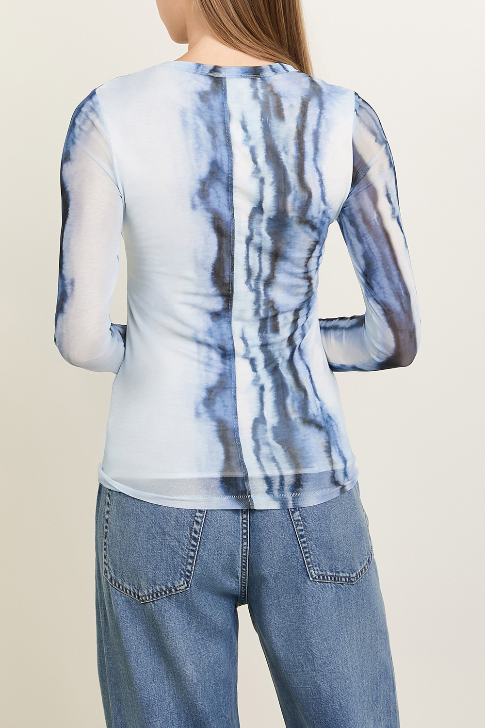תמונת דוגמן אחורית של חולצה ארוכה RAG & BONE