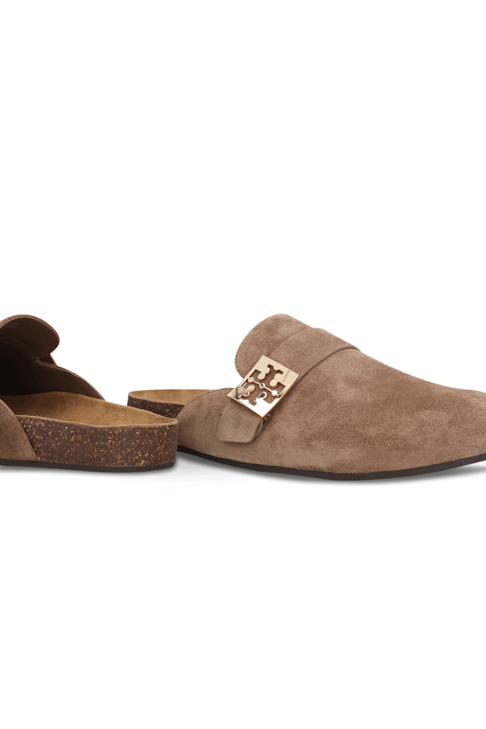 תמונת תקריב של נעלי מיולס TORY BURCH