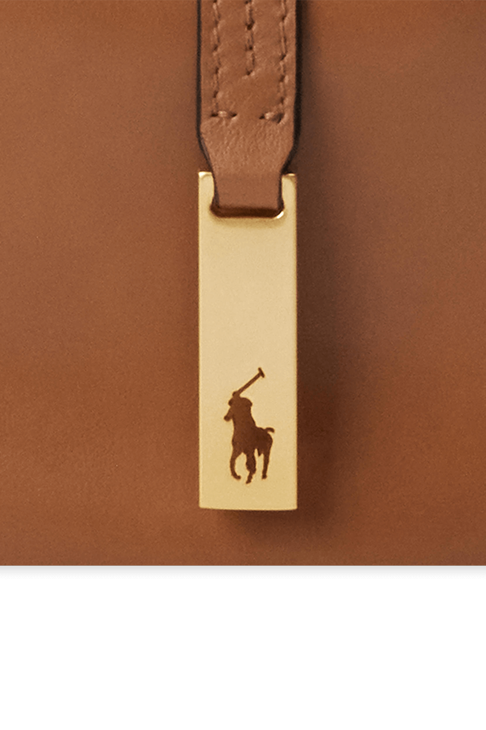 תמונת פנים של תיק כתף בגודל סמול POLO RALPH LAUREN