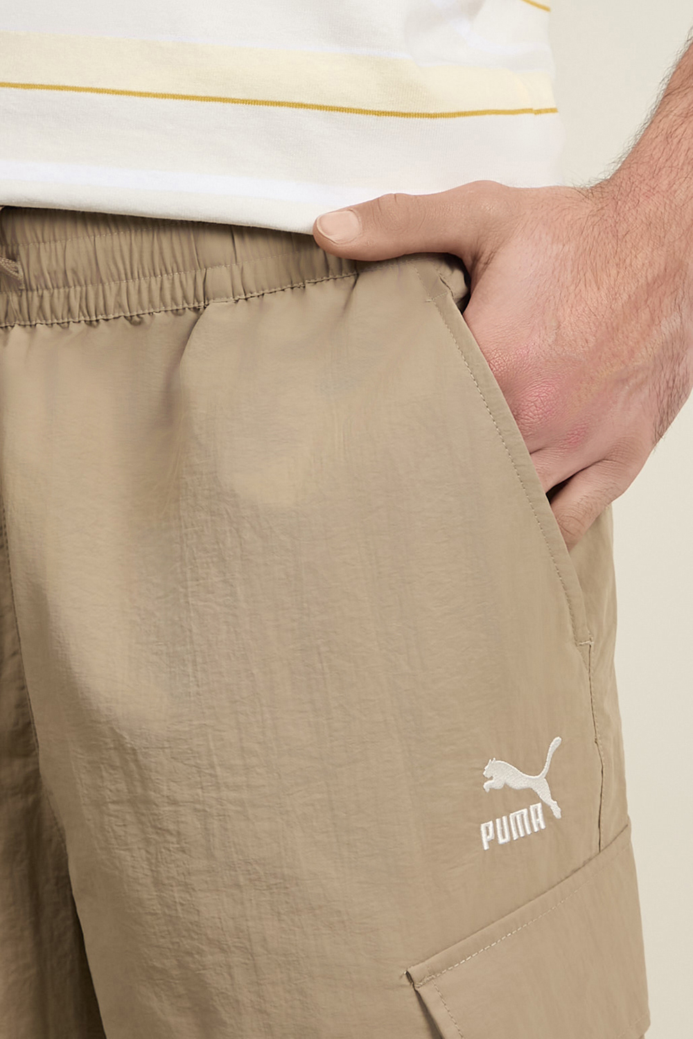 מכנסי קרגו מניילון PUMA
