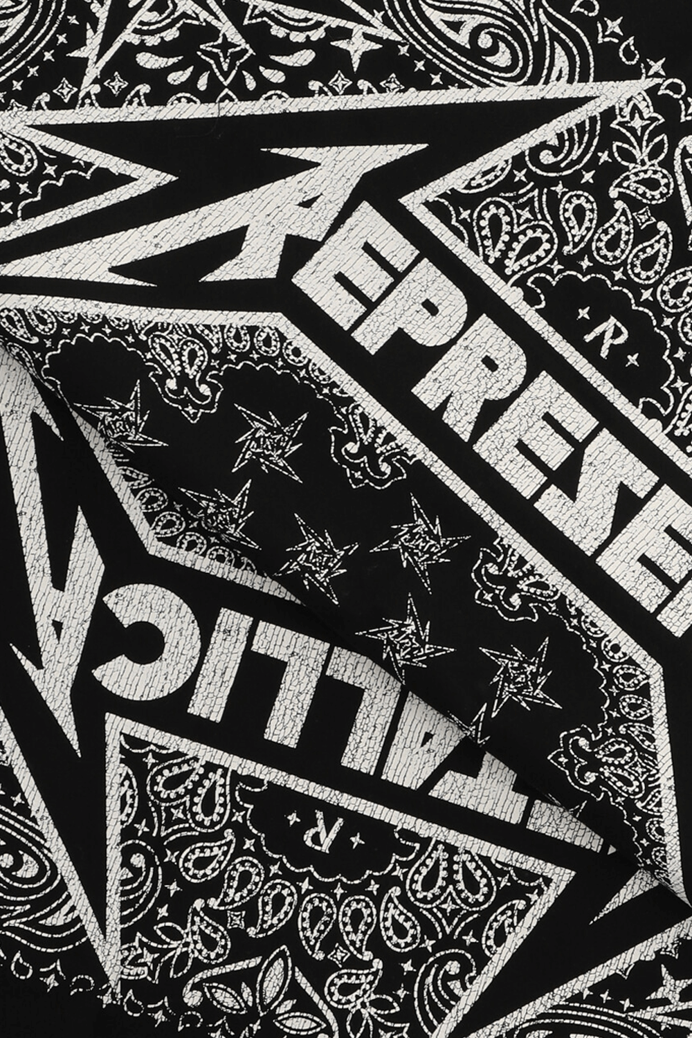 תמונה אחורית של רפרזנט X מטאליקה בנדנה REPRESENT
