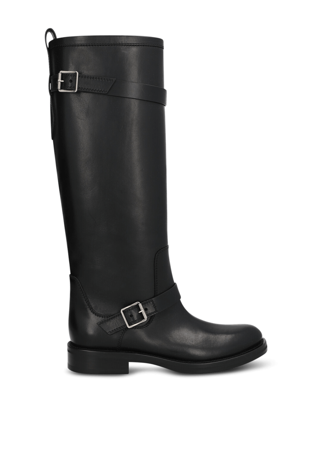 תמונה קידמית של מגפי ברך ריבר SAINT LAURENT