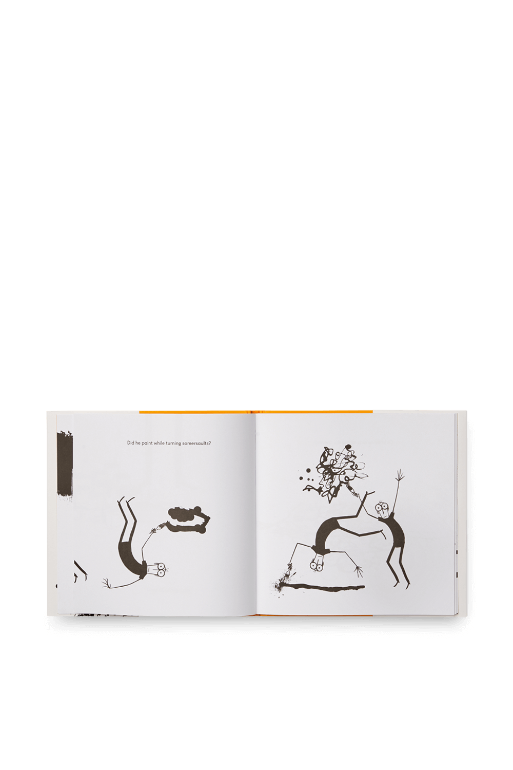 תמונה אחורית של Jackson Pollock And Splashed Paint - גילאי 4-7. PHAIDON