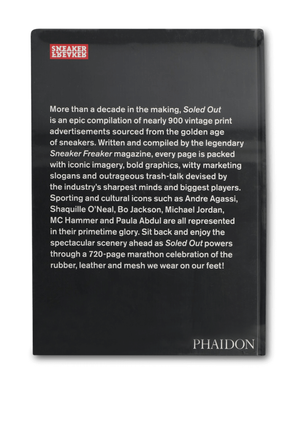 תמונה אחורית של Soled Out: The Golden Age of Sneaker Advertising PHAIDON